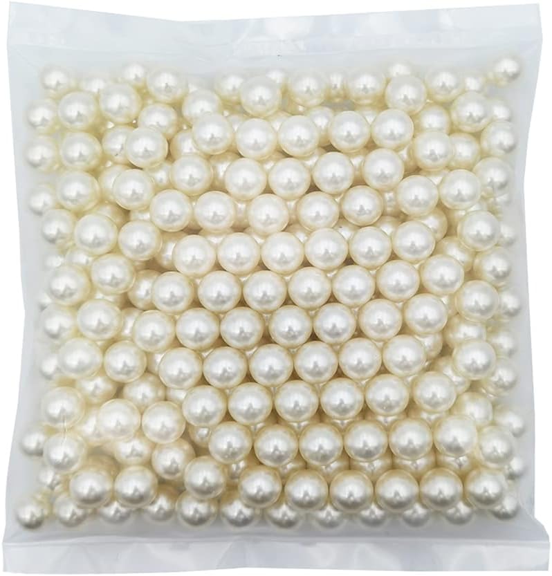 2600pcs 6mm Multicolor ABS Undrilled Art Faux Pearls - Psykade