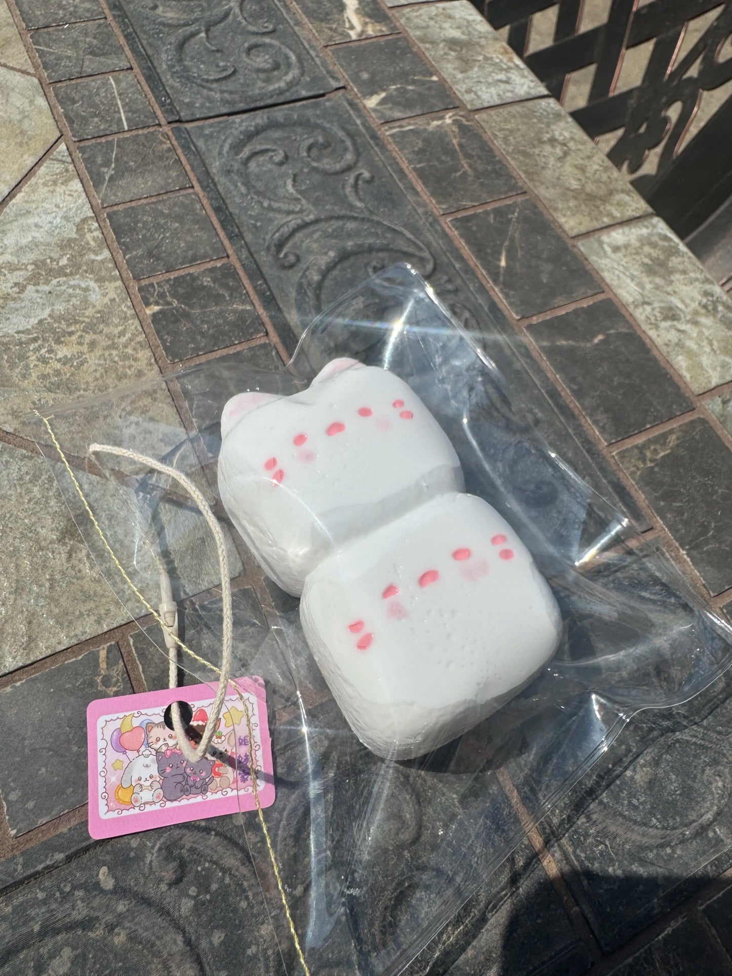 Kawaii Cat Stack Squishy - Adorable Silicone Stress Reliever Toy(88g) - Psykade