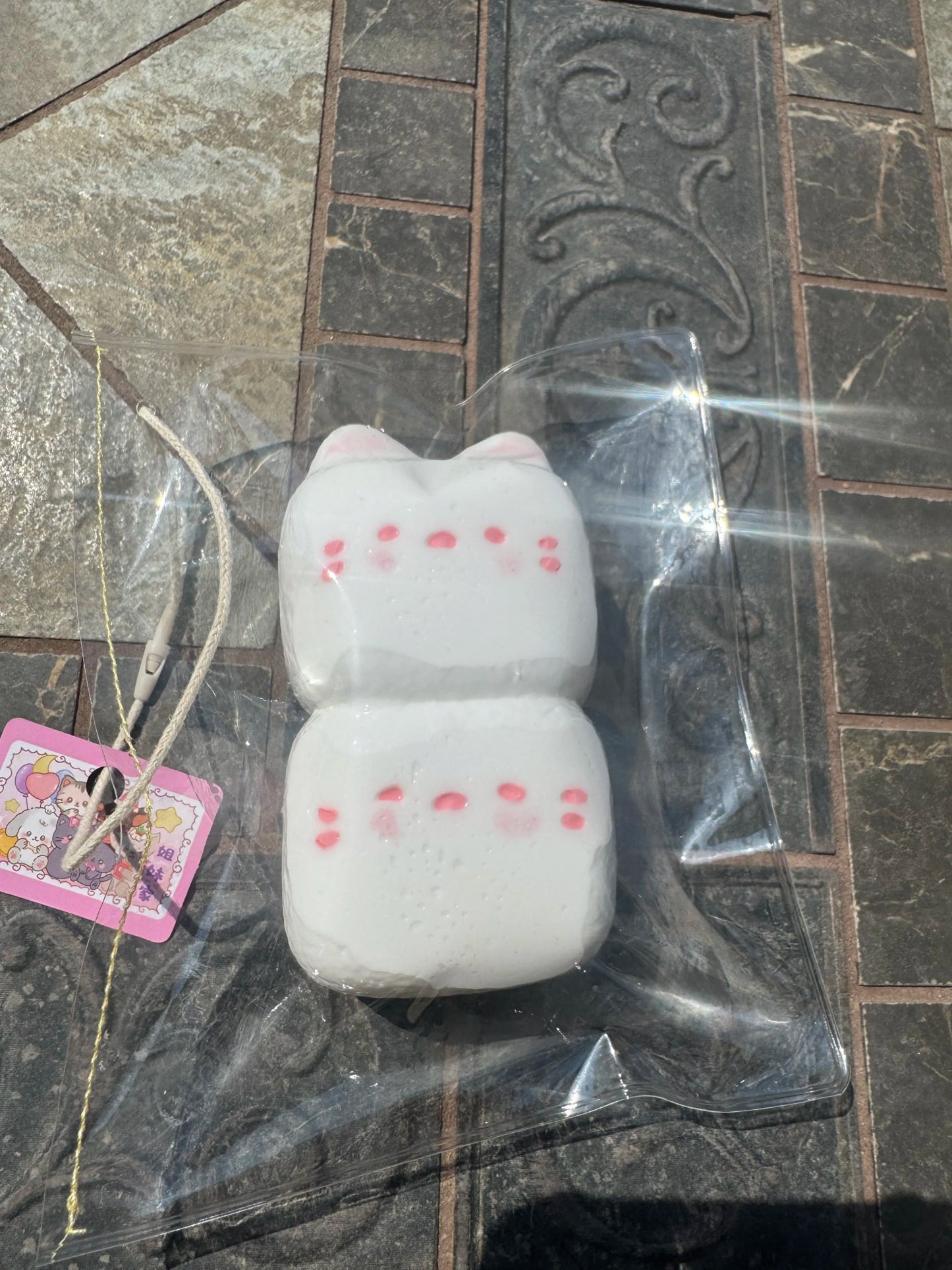 Kawaii Cat Stack Squishy - Adorable Silicone Stress Reliever Toy(88g) - Psykade
