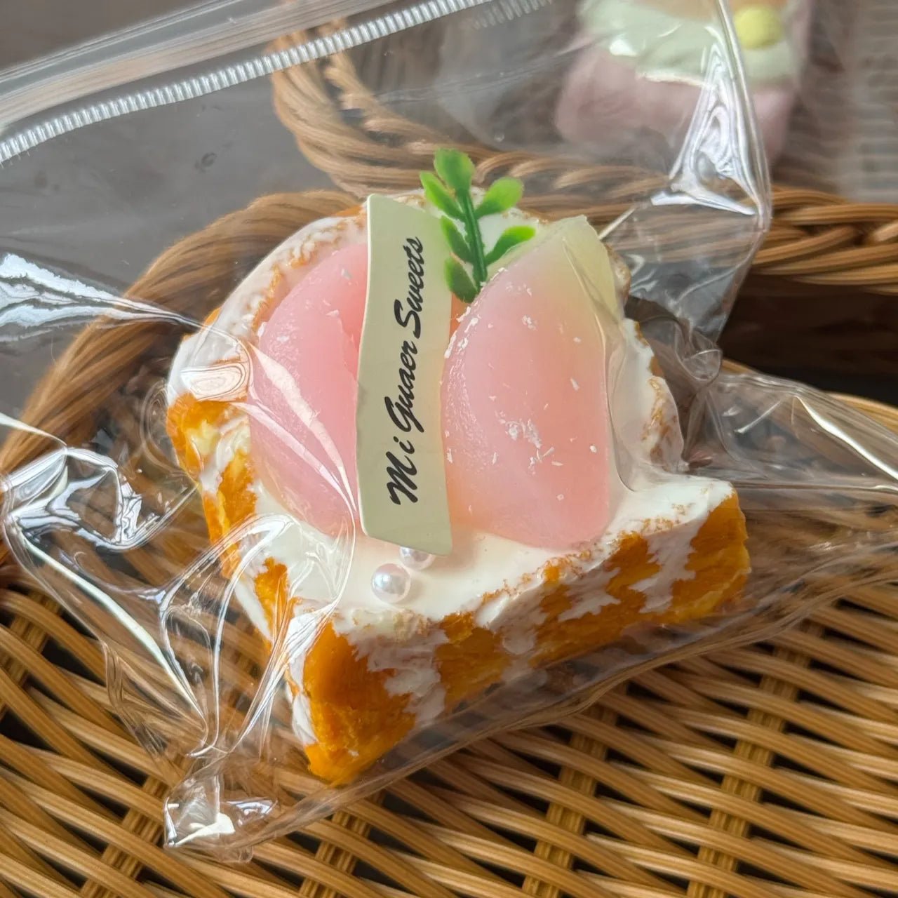 Peach Squishy Toys: Toast, Croissant, Donut & More - Psykade