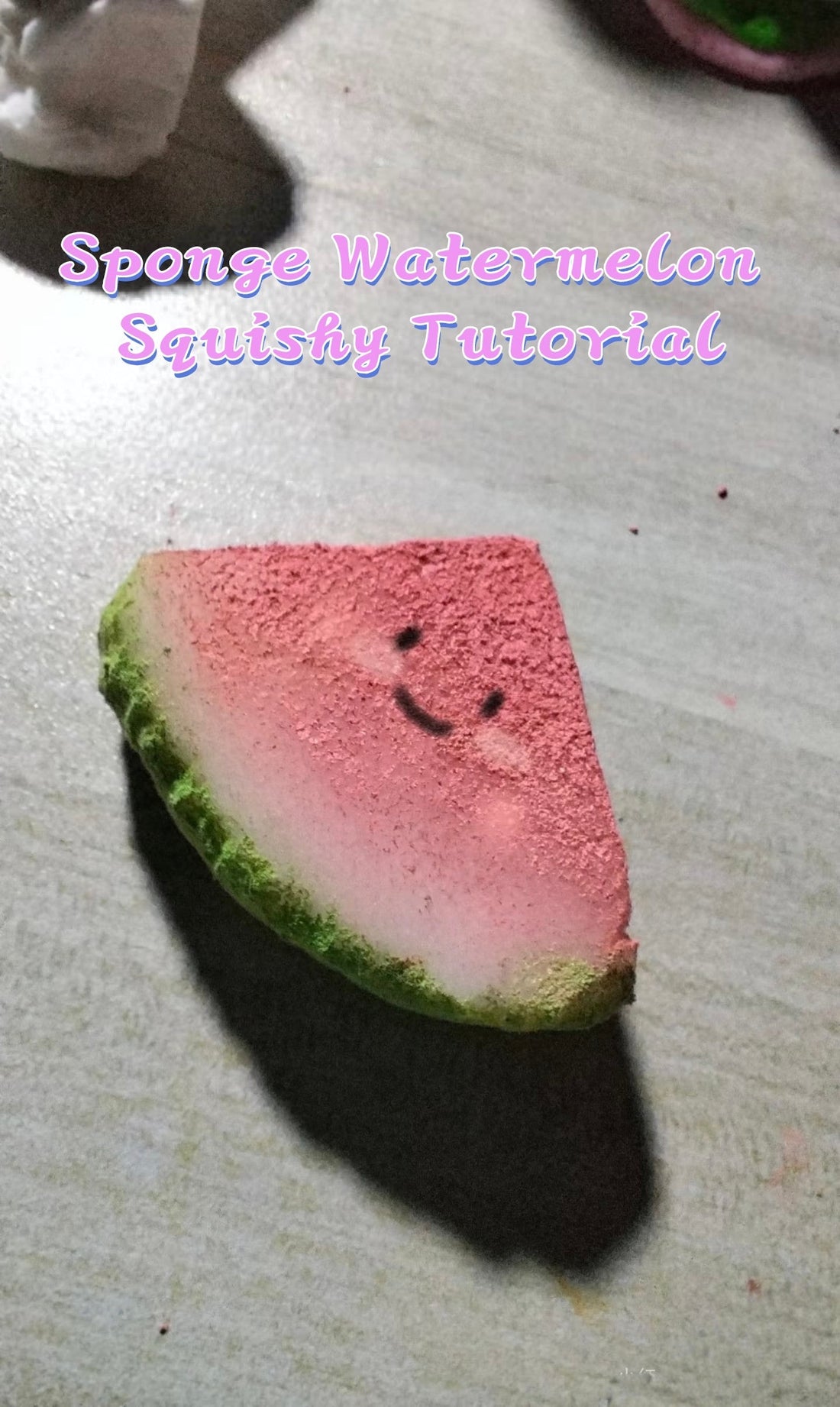 Sponge Watermelon Squishy Tutorial - Psykade