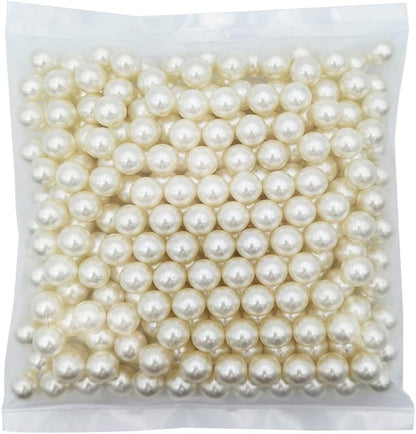 2600pcs 6mm Multicolor ABS Undrilled Art Faux Pearls - Psykade