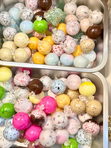 Colorful Surprise Squeeze Set - Handmade 4cm Squishy Stress Balls Random Blind Box (4 Balls per Box, Non - Repeating) - Psykade