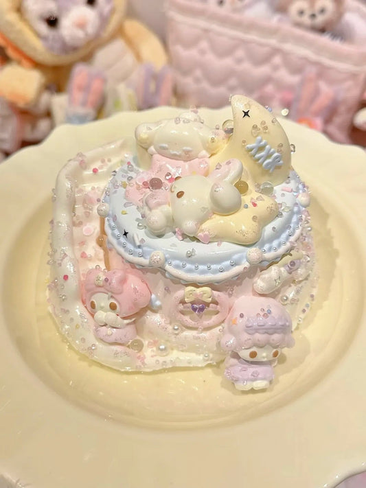 Exquisite and Adorable Big Cake Squishy (Creamy Mud Texture, Food - Grade Silicone) - Psykade
