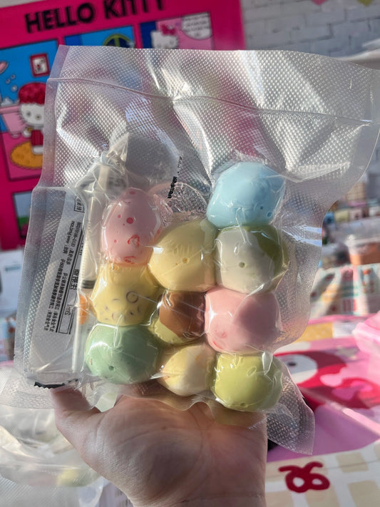 Mini Colorful Bliss Pack - Handmade 3cm Random Stress Balls Set (10 Balls per Pack) - Psykade