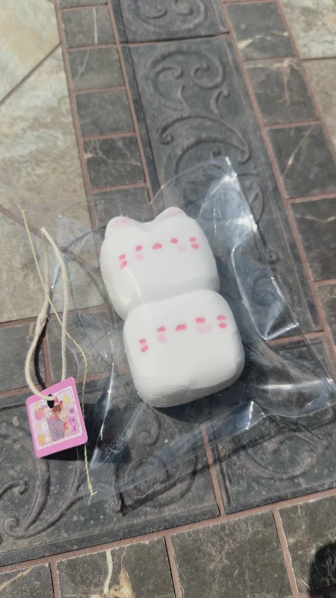 Kawaii Cat Stack Squishy - Adorable Silicone Stress Reliever Toy(88g)